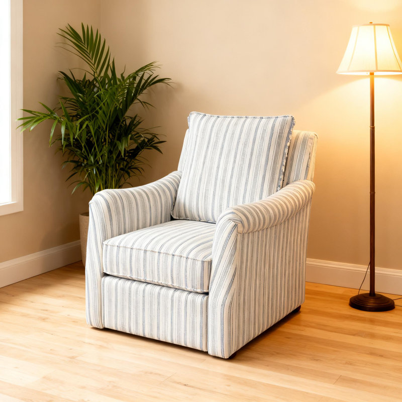 Fauteuil pivotant rembourré Elegance Comfort