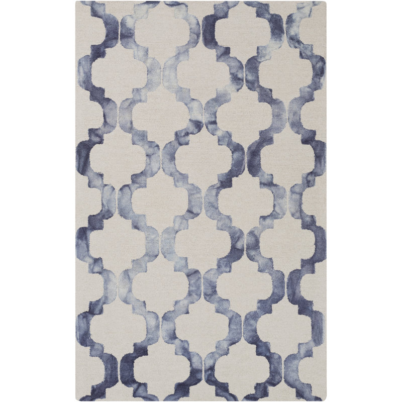 Swansea Wool Geometric Indoor Rug, Rectangle 8' x 10'