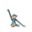 Mini Monkey Figurine-391344476