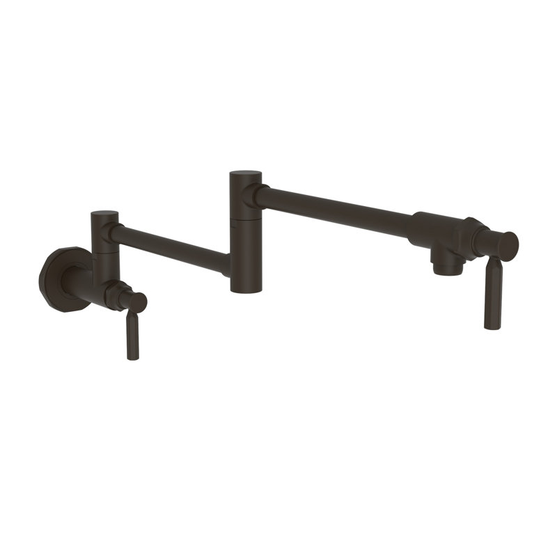 Heaney Wall Mount Pot Filler, Oil Rubbed Bronze