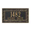 Plaque d'adresse murale sur 2 lignes Pinecone-755412318-755412306