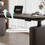 Bureau rectangulaire à hauteur réglable-108470921-108470924