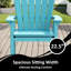 Ensemble de chaises d'extérieur en PEHD Adirondack (ensemble de 4)-317786082