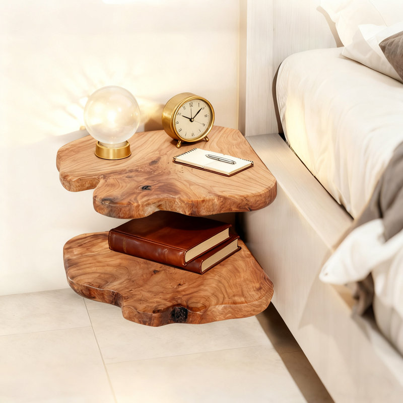 Ensemble de 2 tablettes d'angle flottantes