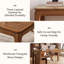 Bureau d'ordinateur 63 "