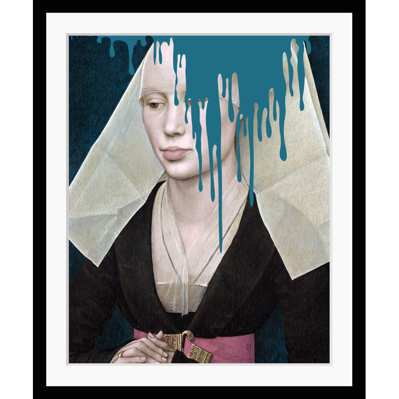 Woman - Single Picture Frame Print, 60 cm H x 50 cm W x 5cm D