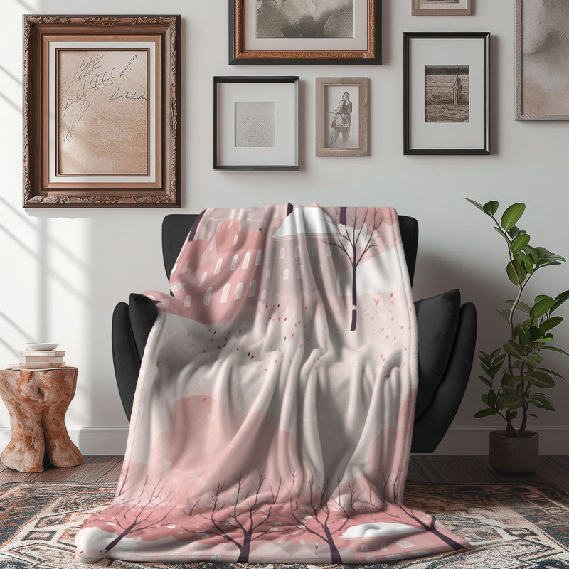 Doux valentine - couverture Sherpa de qualité supérieure 1 pièce, L 60 po x L 80 po