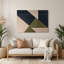 Hard Edge 98, art mural gris en métal-446662319