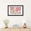 «Blush World Map», impression sur toile-33085022-72228934-72228935