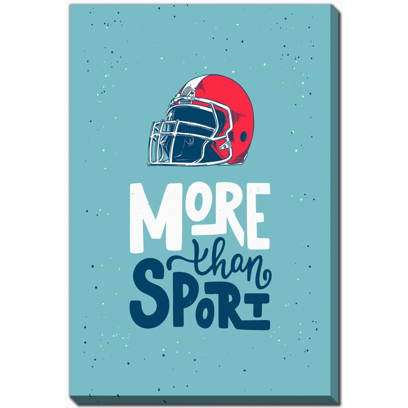 Art mural sur toile Collection Football 3, H 60 po x l 38 po