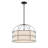 Latitude Run Gateway With Oatmeal Linen Pendant Light-2073245335