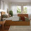 Lit plateforme en bois massif Kindig Cottage avec pied de lit et tiroirs de rangement assortis-96144275-96144280