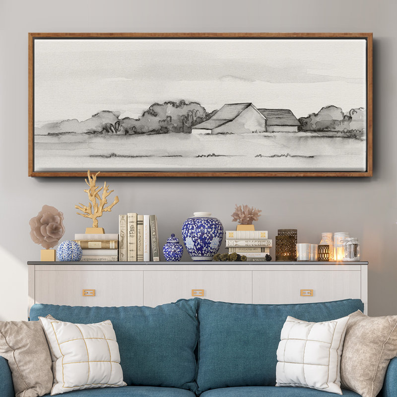 Wyeth Barn II- Framed Canvas