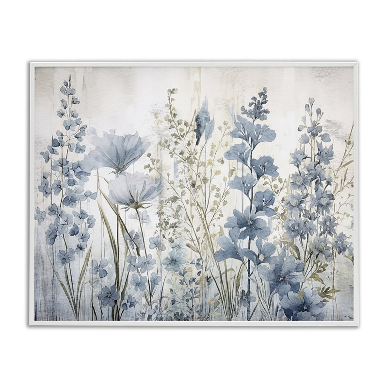 Art giclée par Sasha, Giclée encadrée blanc bord de mer, H 24 po x l 30 po