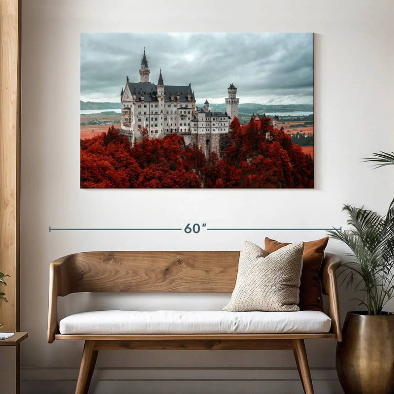 Lilie Grand Neuschwanstein Castle, 32" H x 48" W