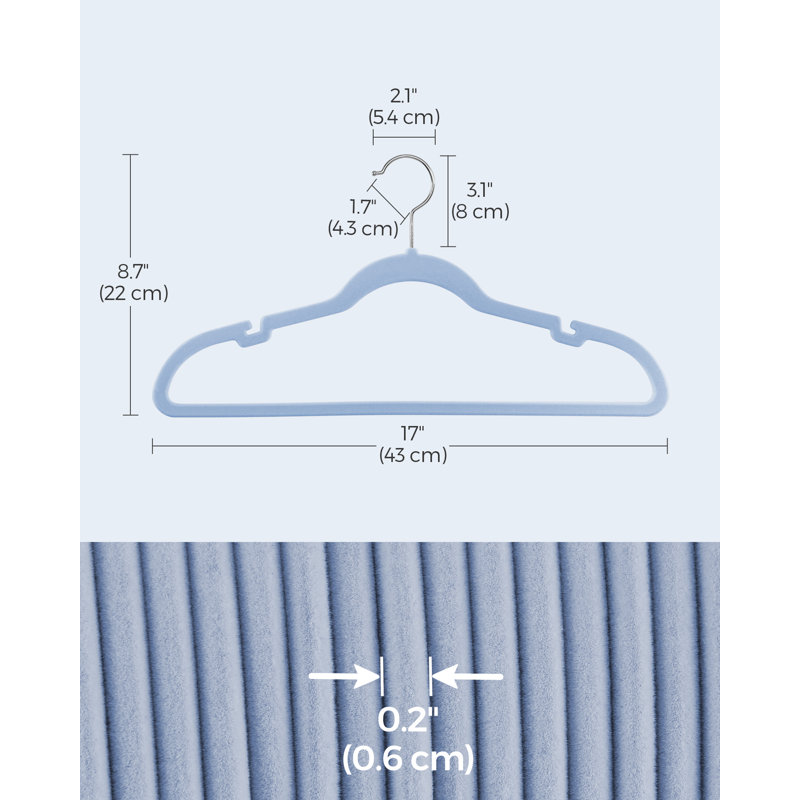 Non-Slip Standard Hanger