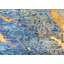 Hand-Knotted High-Quality Blue and Gray Area Rug
