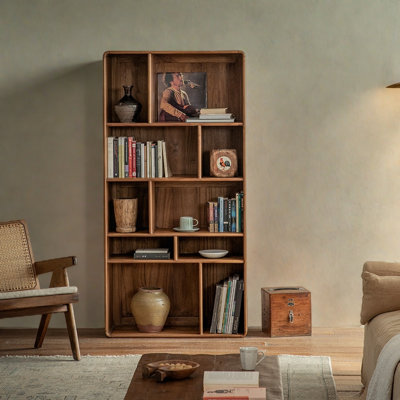 Medieval retro style bookcase