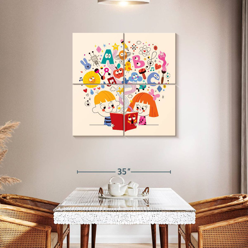 Ashelle Creative Reading, 38" H x 38" W