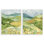 «Meadow with Rolling Hills», ensemble de 2 giclées par Victoria Barnes