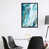 Toile avec cadre noir