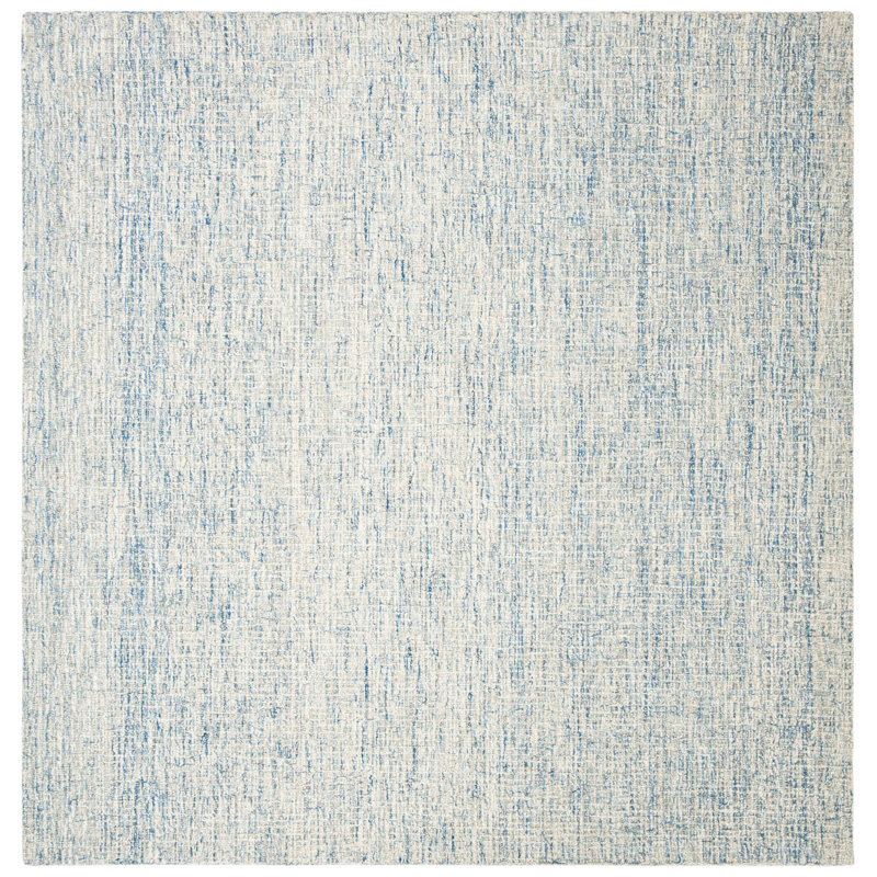 Tapis en laine touffeté à la main, Carré 6 pi