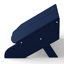 Repose-pieds moderne en poly-1867730202