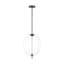 Sean Lavin Heian Medium 1-light Pendant in Bronze with Clear Glass shade