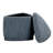 Adna 26.5'' Triangular Upholstered Storage Ottoman-112220198