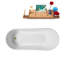 Bac autoportant 67 po avec drain interne Streamline-101413022