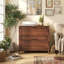 Classeur en bois avec 2 tiroirs verrouillables Shutesbury-114637316