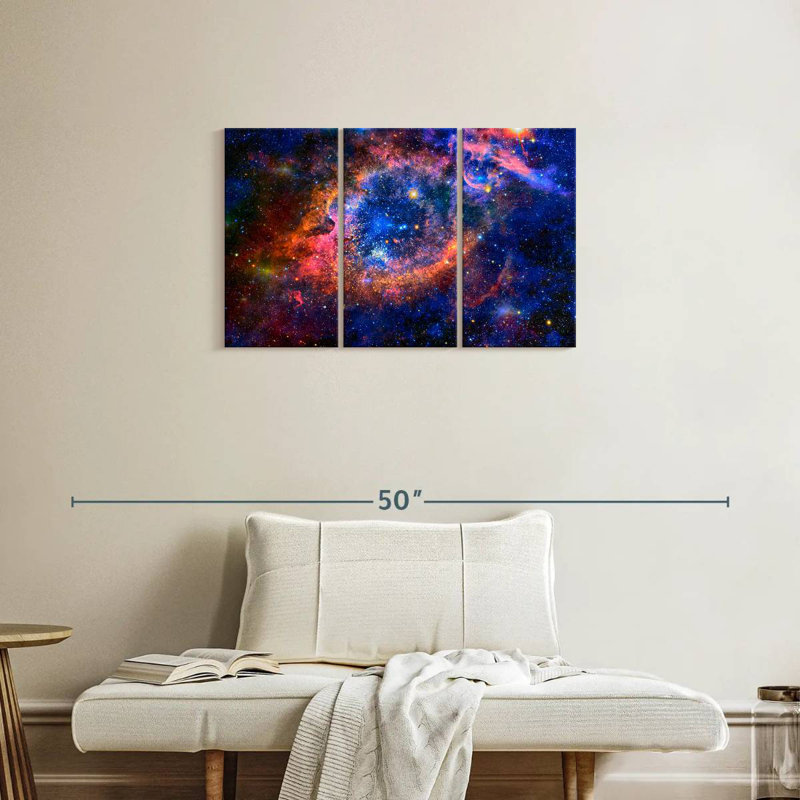 Oberle Bright Galaxy Of Stars, 20" H x 33" W