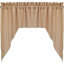 Jupe de fenêtre 72" york ticking