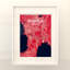 Manille, carte de la ville, impression-977120916-977120915