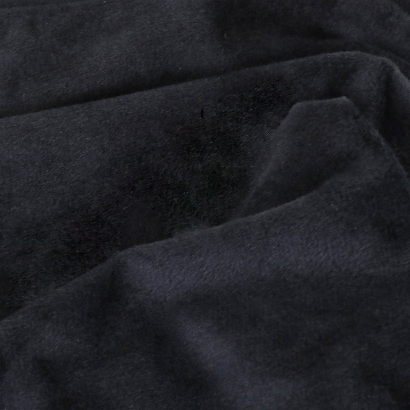 Housse de coussin en velours, Taies d'oreiller pour grand lit, Noir