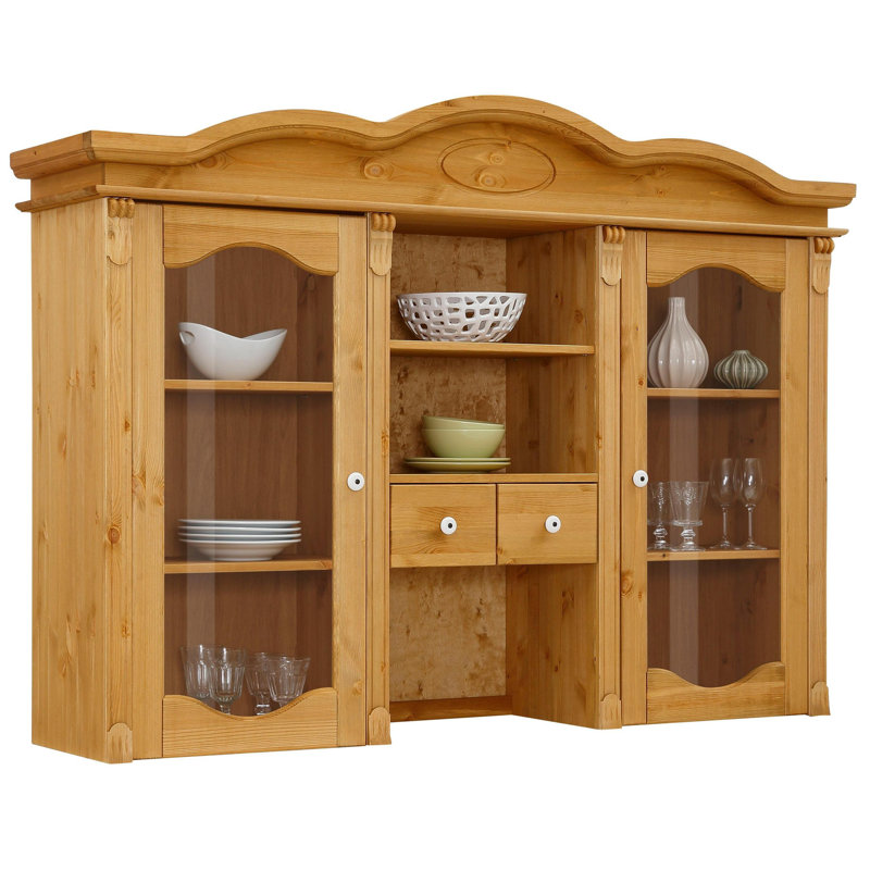 Kroh Display Cabinet, Natural Brown 