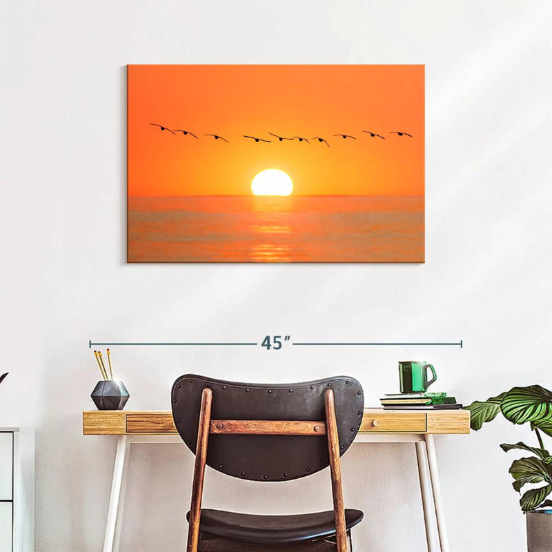 Kerrick s'envole au soleil, H 24 po x l 36 po