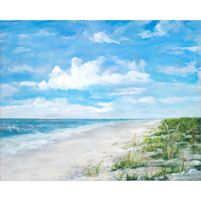 «Day At The Beach» par Julie Derice, art mural sur toile