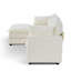 Canapé modulaire rembourré 3 pièces en chenille avec rangement 3 pièces-499524623