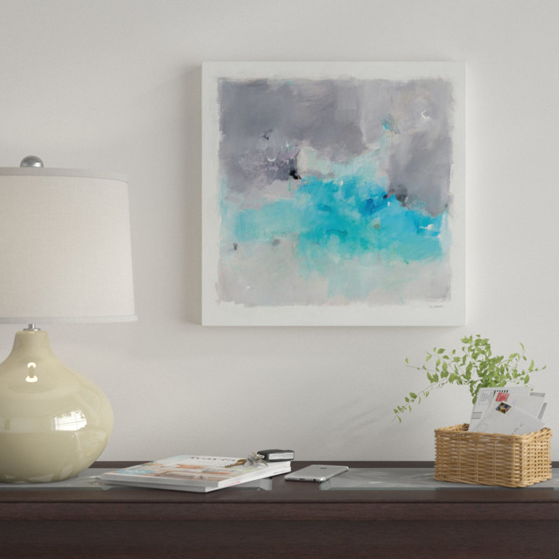« spring chase », impression sur toile, H 48 po x l 48 po x P 1,5 po, Pas de tapis, Toile tendue