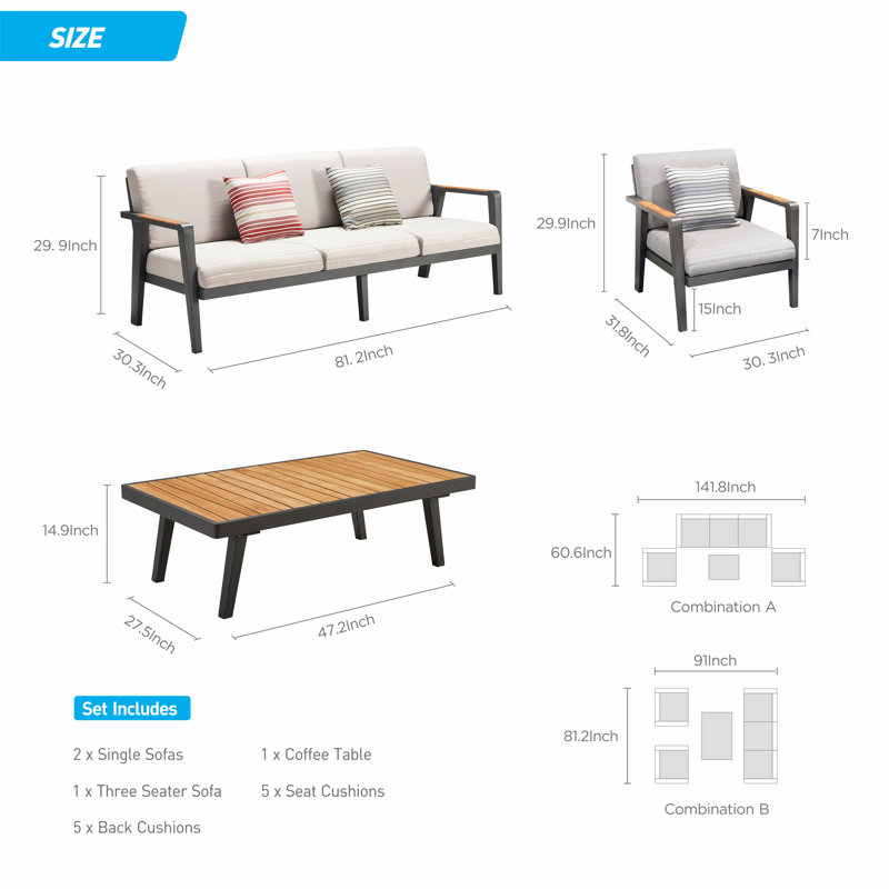 Emoti Seating Group with Cushions