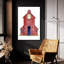  «Life On The Farm Barn Element 2» par Kathleen Parr, art mural en verre acrylique, 24 po x 36 po-1025955752