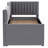 Upholstered Daybed With Trundle And Three Drawers-986971194-986971192