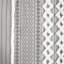 Édredon double / grand - Chenille de coton gris à motif géométrique 100% imprimé-120479022-120479018
