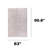 Lorilea Ethereal Blush Distressed Velvet Washable Area Rug