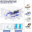 Shoe Storage Box, 6 Pcs Shoe Box Clear Plastic Stackable, Sturdy Foldable Shoe Organizer Containers With Magnetic Door-104593618