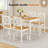 Pelaga 4 - Person Four Leg Dining Set-1490850513