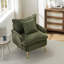 Fauteuil en velours côtelé de 30,3 po de largeur Grian - Fauteuil d'appoint moderne pour le salon-1152575099