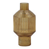 Tinsley Vase Amber