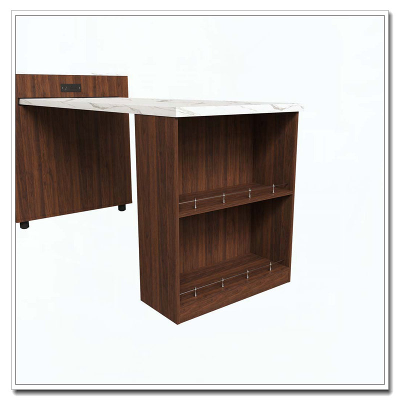 80-inch Expandable Kitchen Island with Dining Table